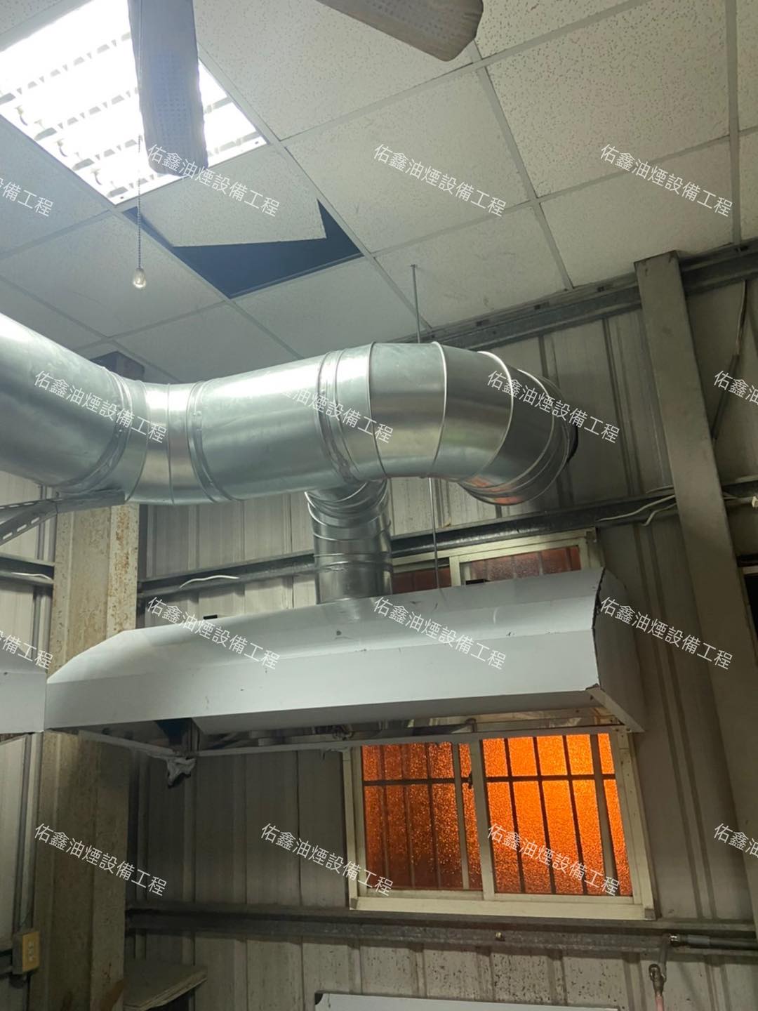 【台中風管設備安裝工程】台中大雅 寶興宮 風管設備安裝工程